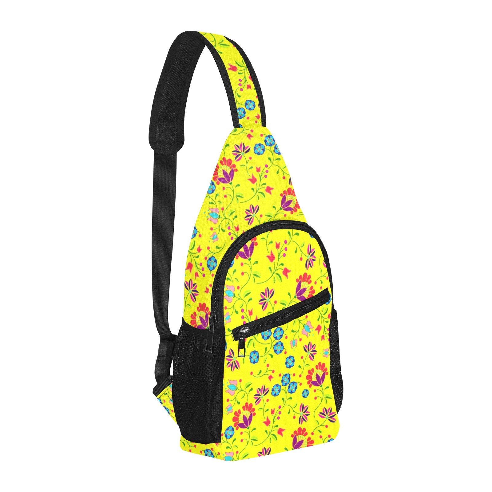 Fleur Indigine Mais All Over Print Chest Bag (Model 1719) All Over Print Chest Bag (1719) e-joyer 