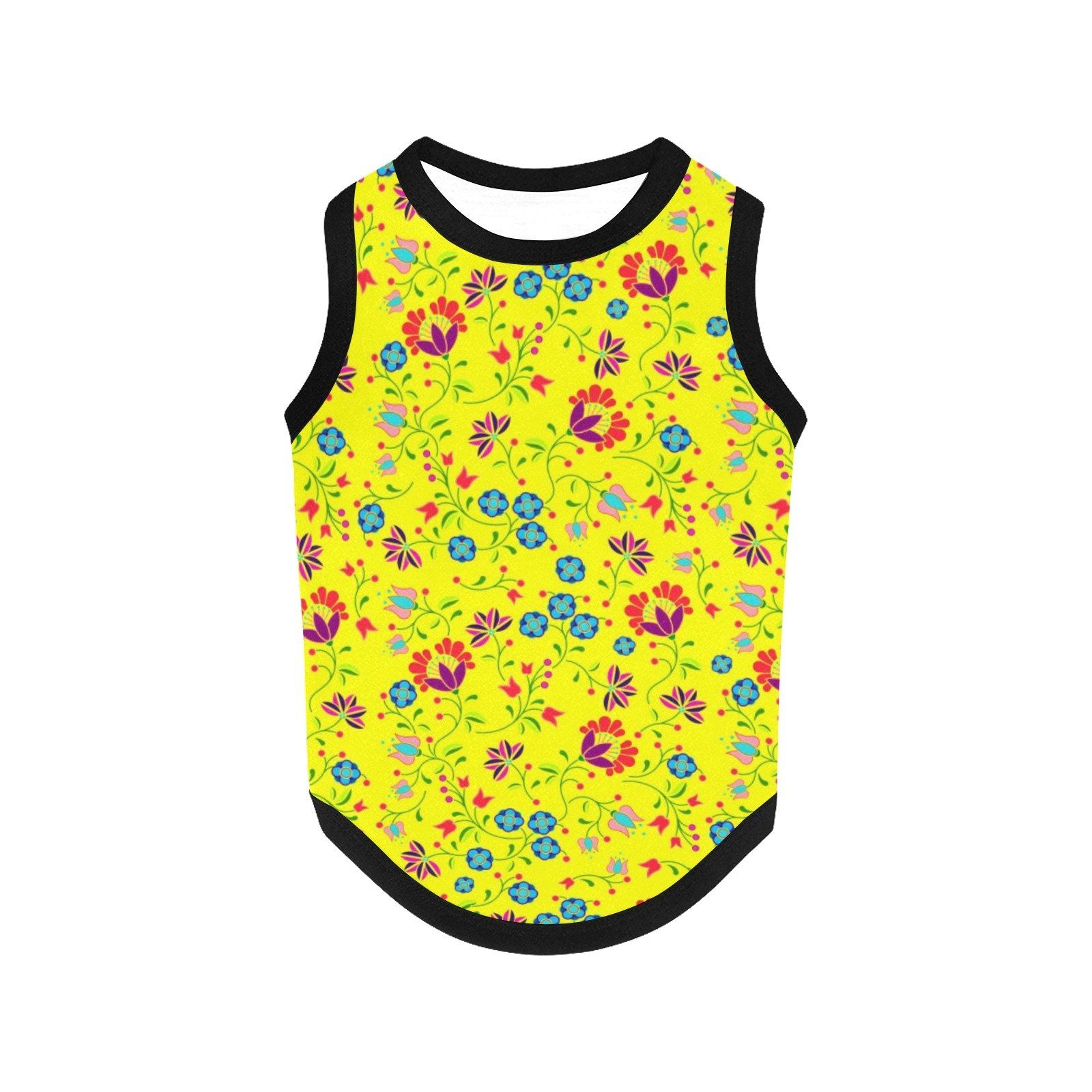 Fleur Indigine Mais All Over Print Pet Tank Top Pet Tank Top e-joyer 