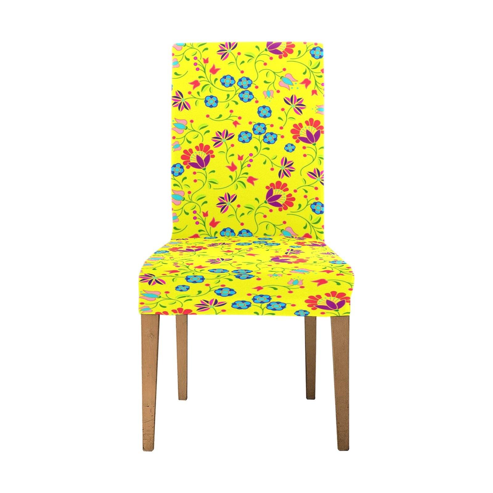 Fleur Indigine Mais Chair Cover (Pack of 6) Chair Cover (Pack of 6) e-joyer 