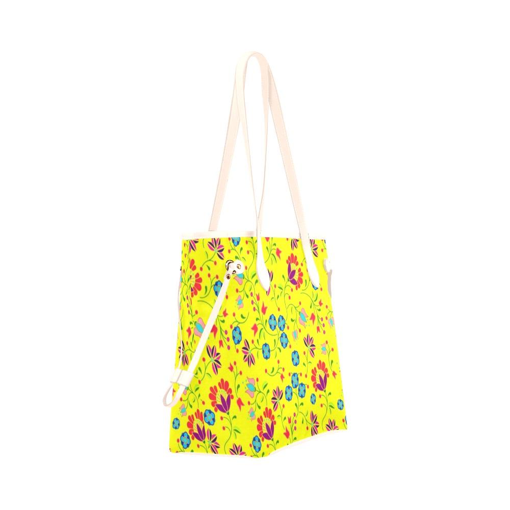 Fleur Indigine Mais Clover Canvas Tote Bag (Model 1661) Clover Canvas Tote Bag (1661) e-joyer 