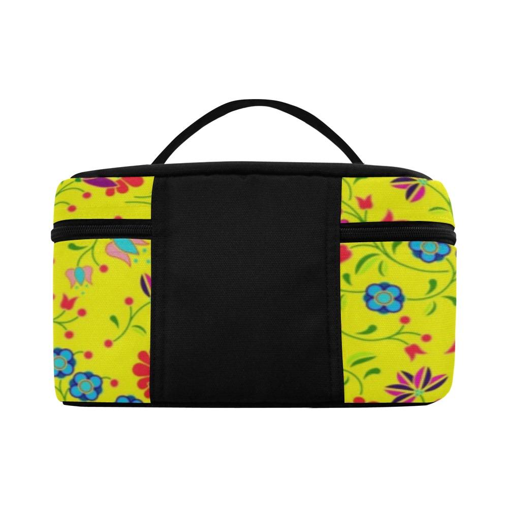 Fleur Indigine Mais Cosmetic Bag/Large (Model 1658) bag e-joyer 