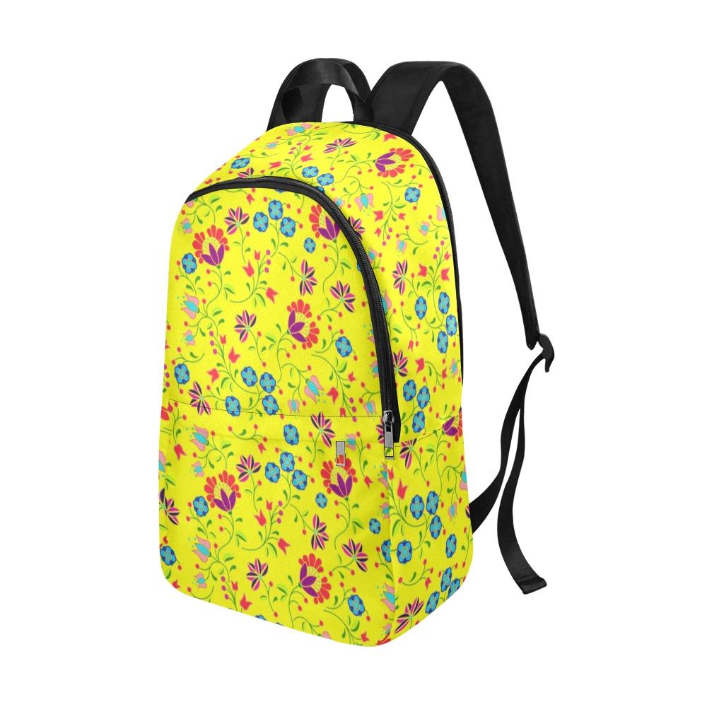 Fleur Indigine Mais Fabric Backpack for Adult (Model 1659) Casual Backpack for Adult (1659) e-joyer 