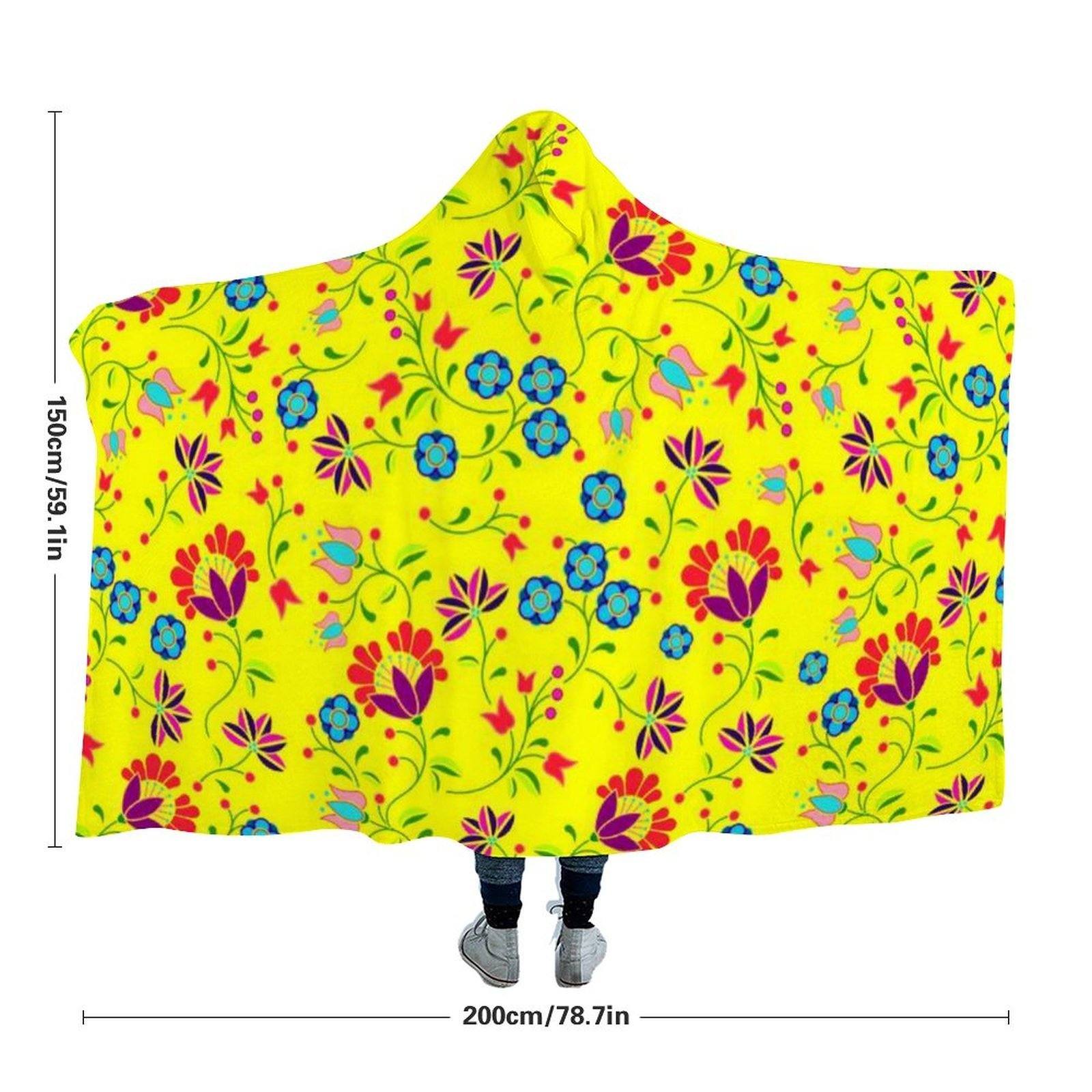 Fleur Indigine Mais Hooded Blanket blanket 49 Dzine 