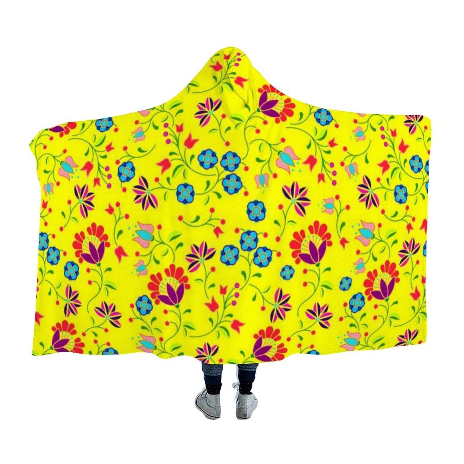 Fleur Indigine Mais Hooded Blanket blanket 49 Dzine 