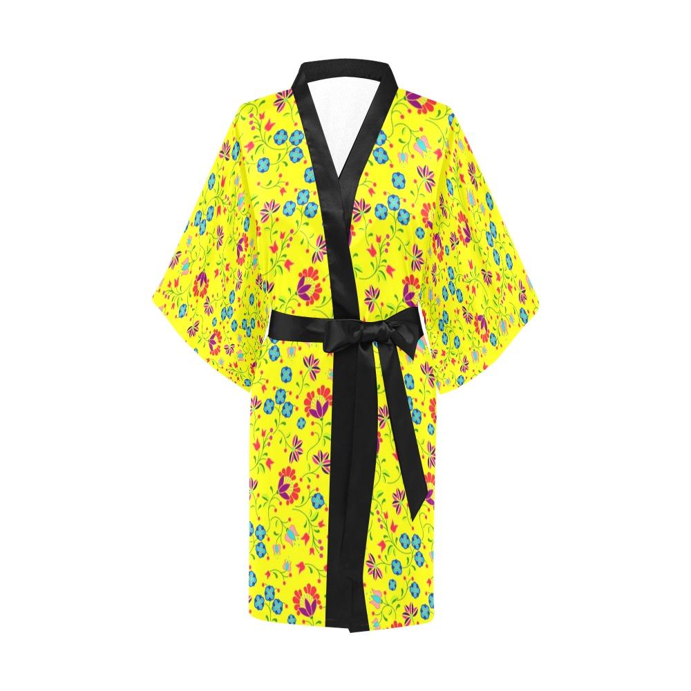 Fleur Indigine Mais Kimono Robe Artsadd 