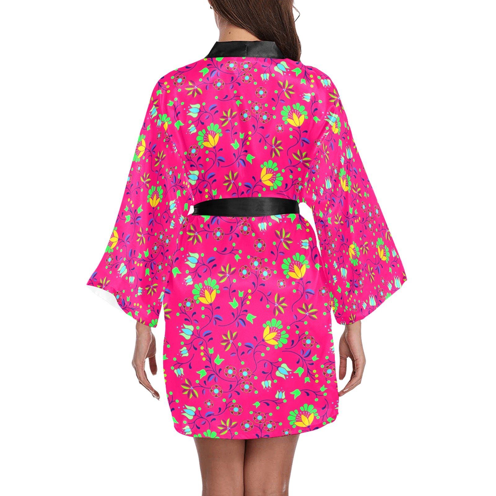 Robe discount kimono rouge