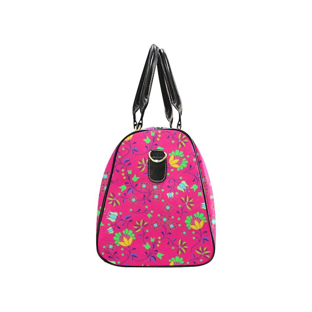 Fleur Indigine Rouge New Waterproof Travel Bag/Small (Model 1639) bag e-joyer 
