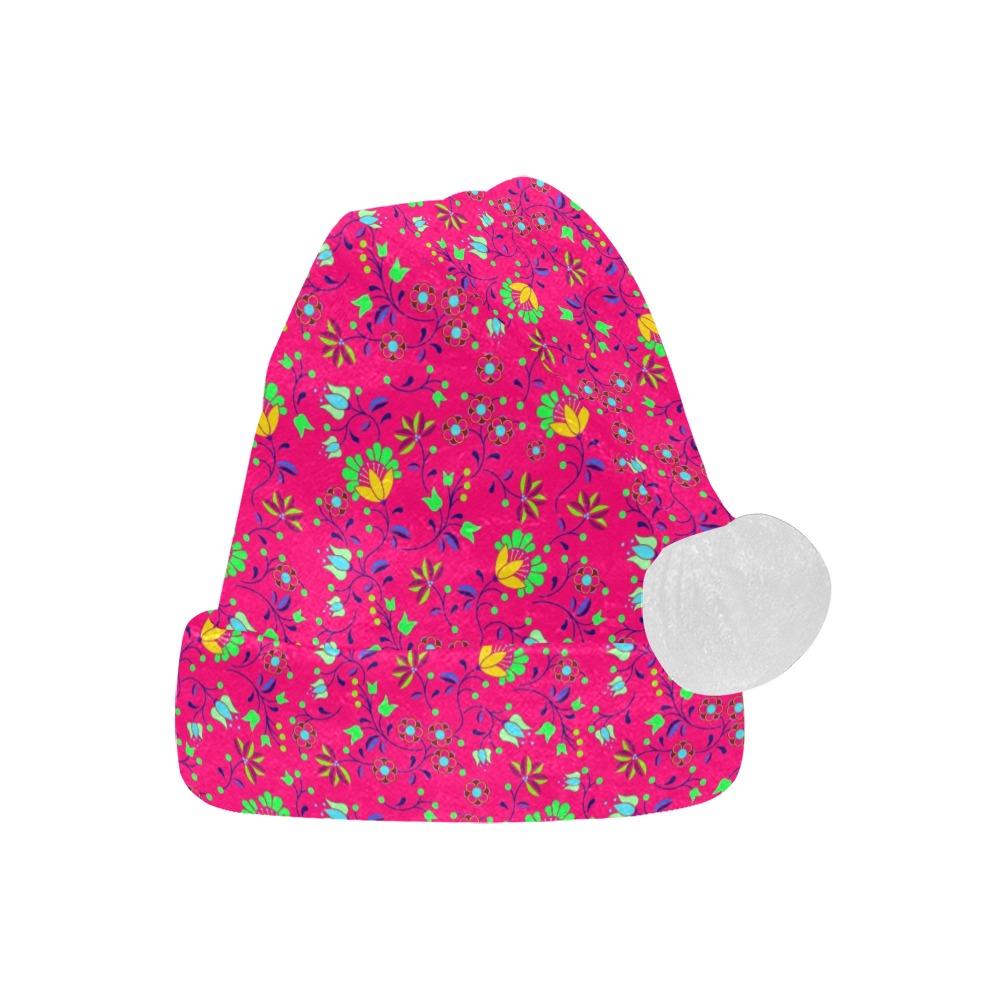 Fleur Indigine Rouge Santa Hat Santa Hat e-joyer 