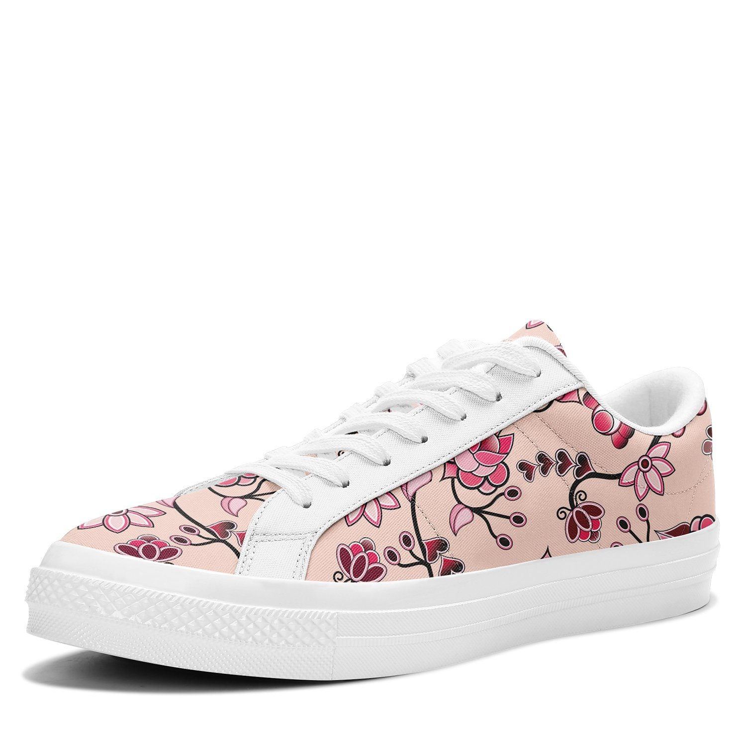 Floral Amour Aapisi Low Top Canvas Shoes White Sole aapisi Herman 