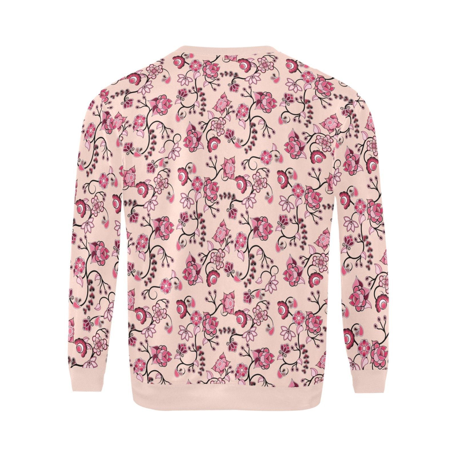 Floral Amour All Over Print Crewneck Sweatshirt for Men (Model H18) shirt e-joyer 