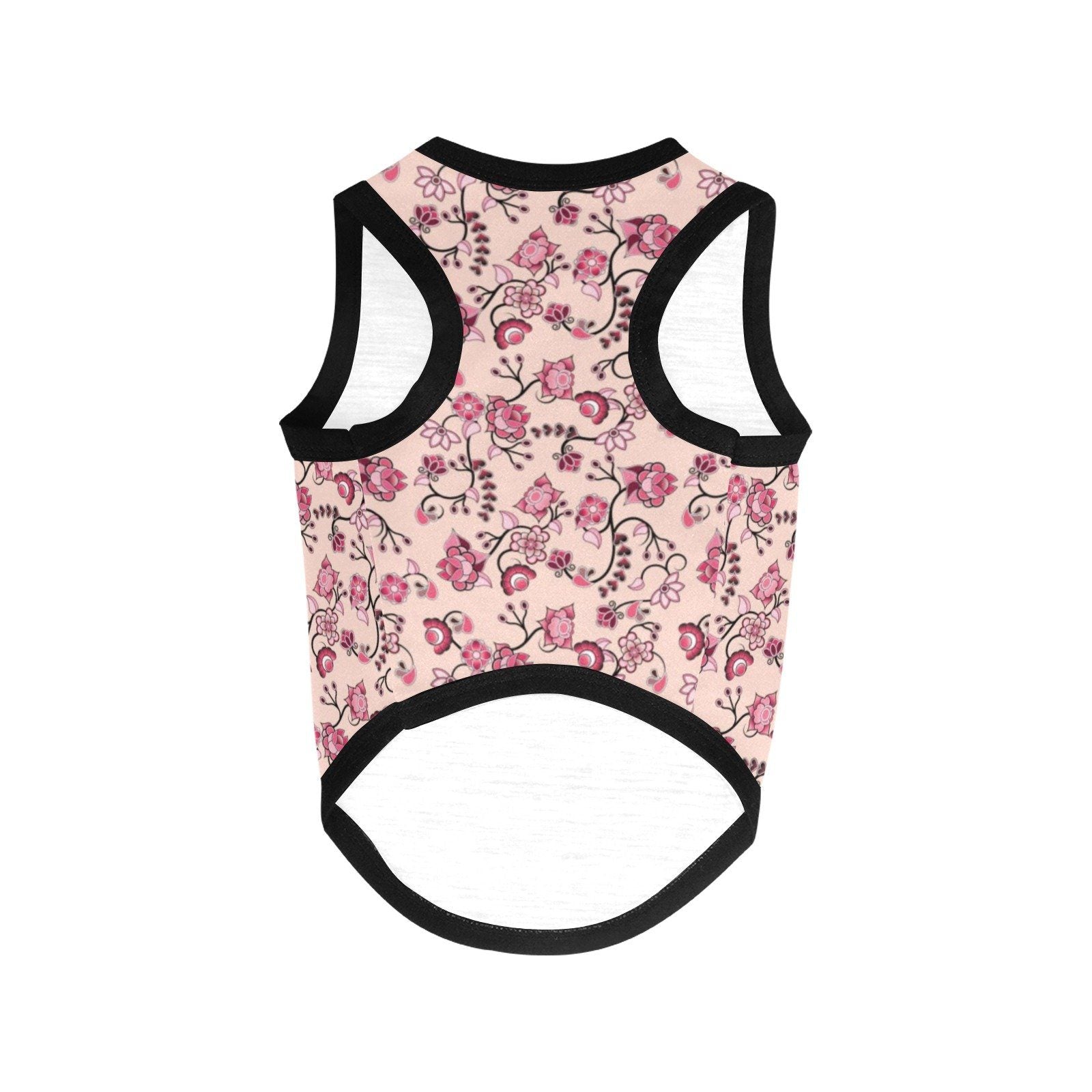 Floral Amour All Over Print Pet Tank Top Pet Tank Top e-joyer 