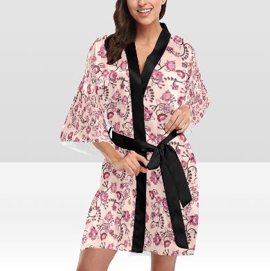 Floral Amour Kimono Robe Artsadd 