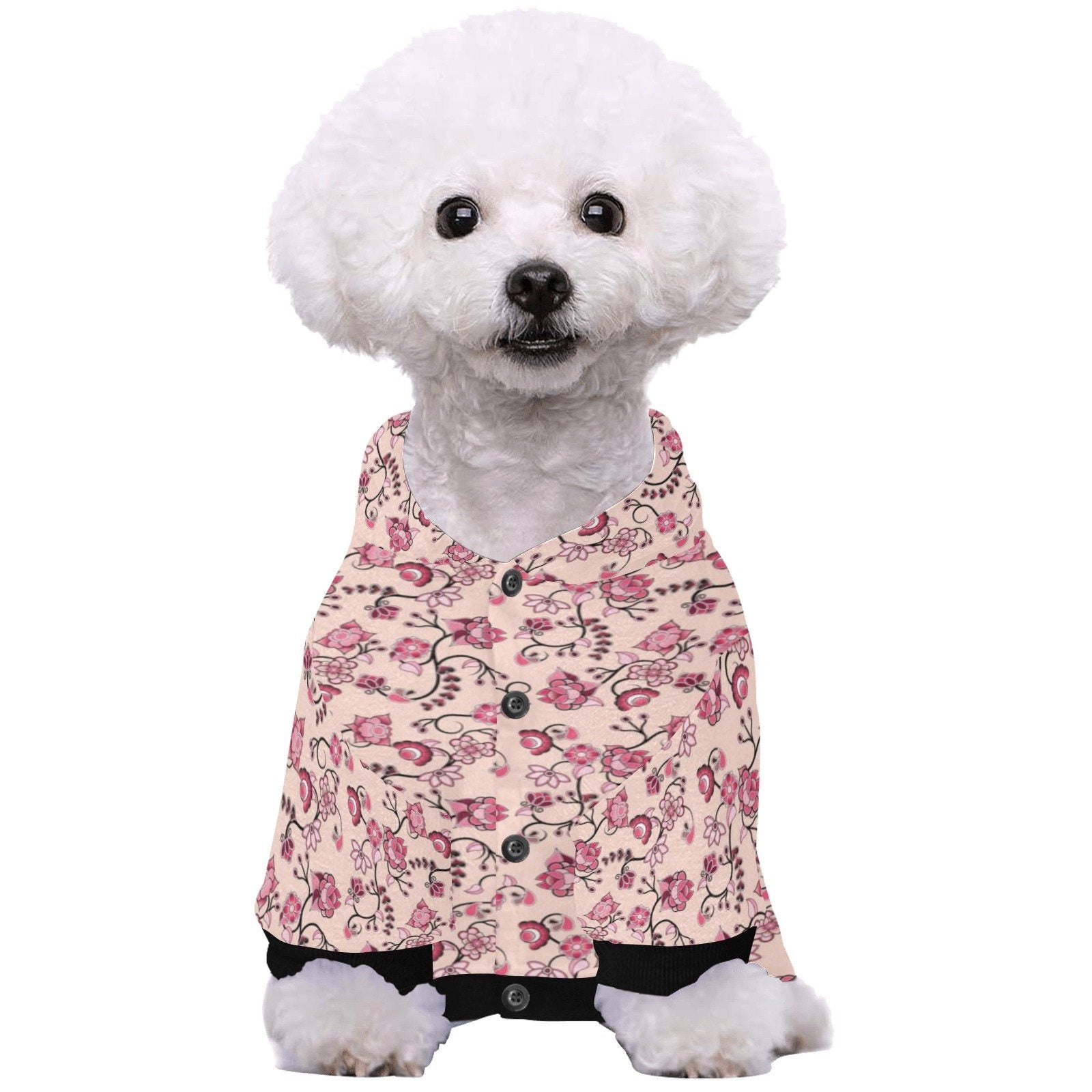 Floral Amour Pet Dog Hoodie Pet Dog Hoodie e-joyer 