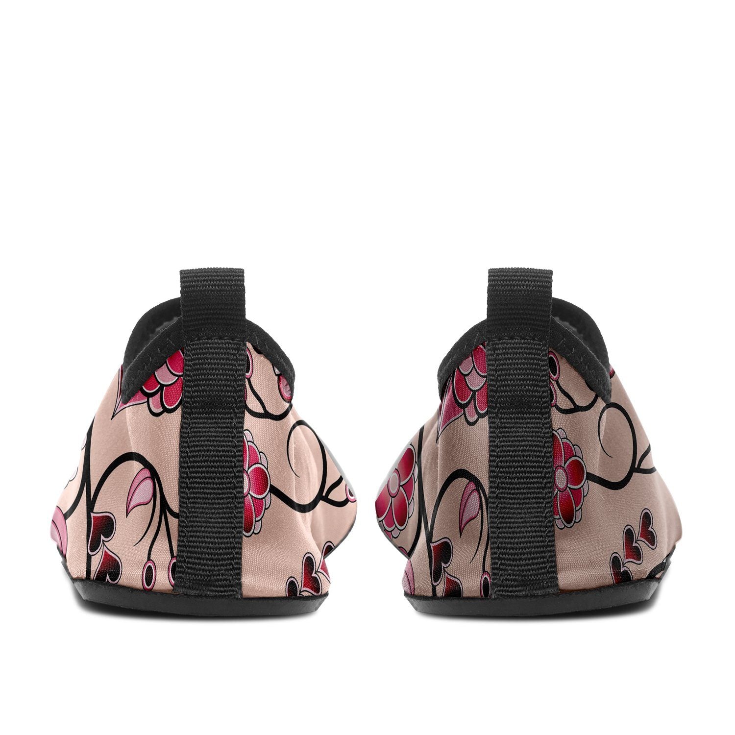 Floral Amour Sockamoccs Kid's Slip On Shoes Herman 