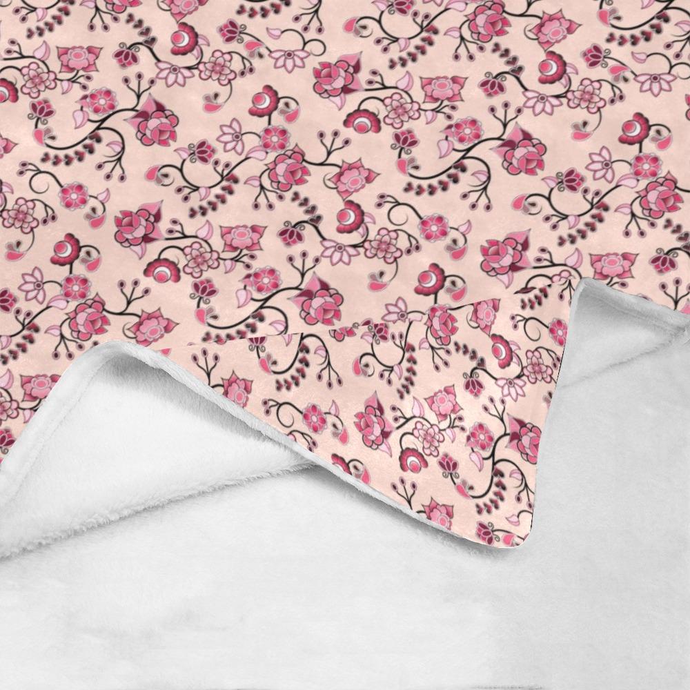 Floral Amour Ultra-Soft Micro Fleece Blanket 50"x60" Ultra-Soft Blanket 50''x60'' e-joyer 