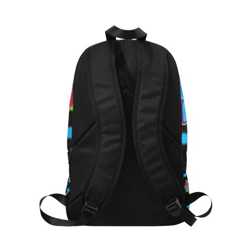 Floral Beadwork-02 Fabric Backpack for Adult (Model 1659) Casual Backpack for Adult (1659) e-joyer 