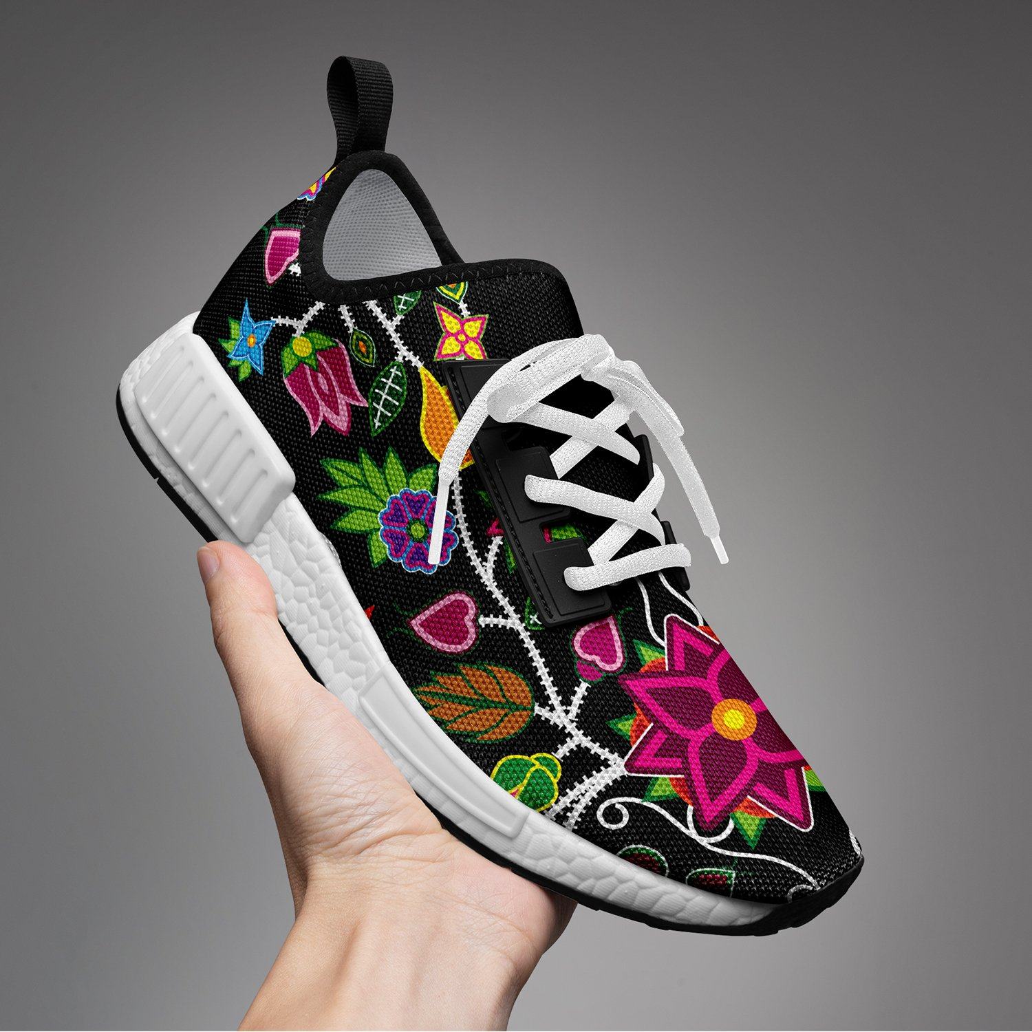 Floral Beadwork Draco Running Shoes 49 Dzine 