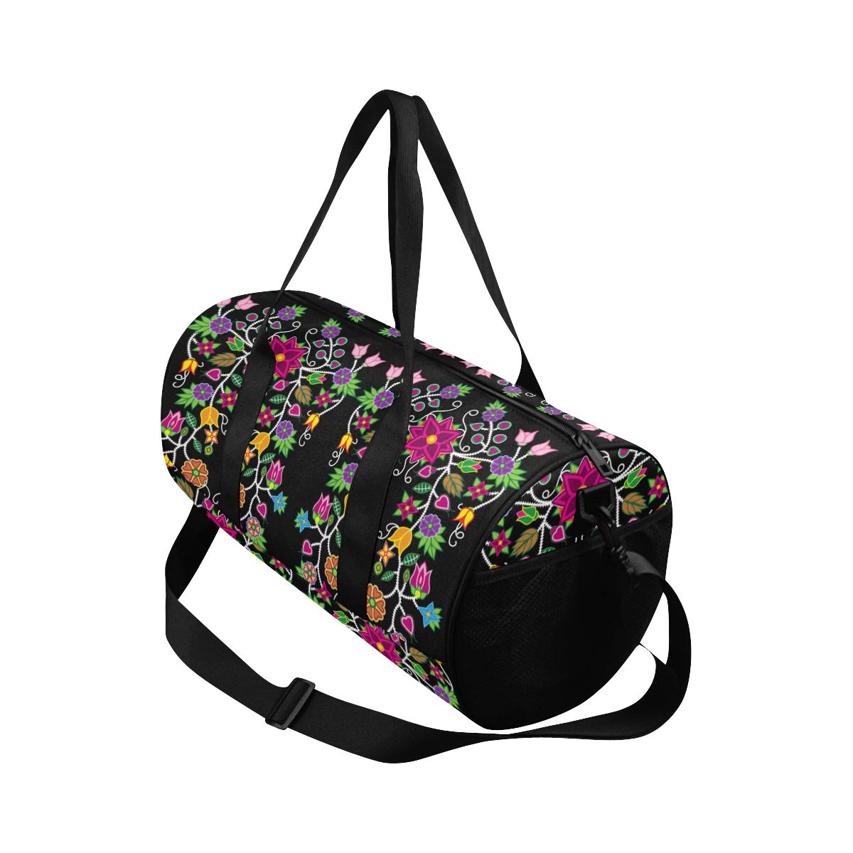 Floral Beadwork Duffle Bag (Model 1679) Duffle Bag (1679) e-joyer 