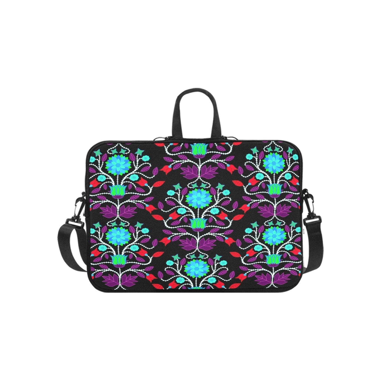 Floral Beadwork Four Clans Winter Laptop Handbags 17" bag e-joyer 