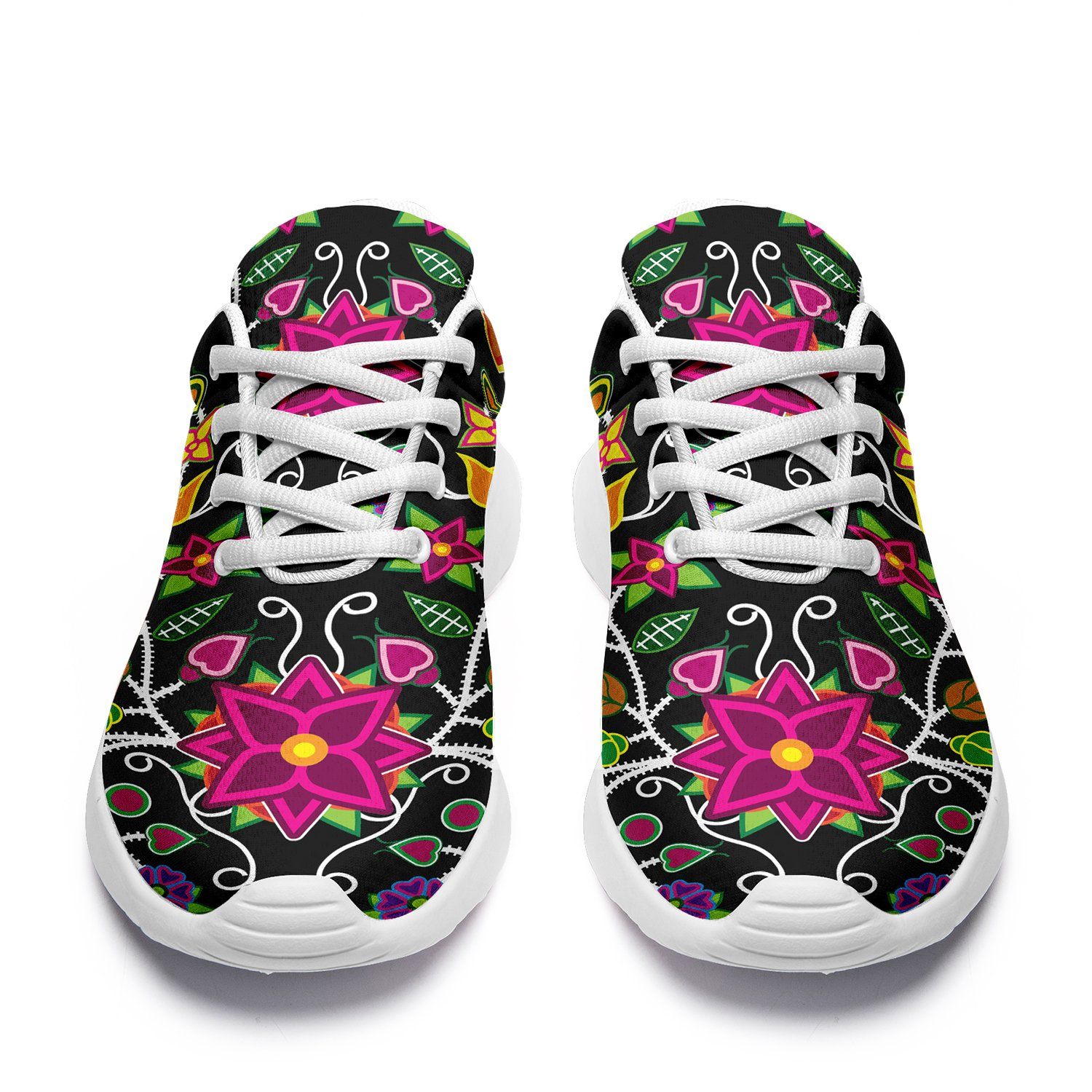 Floral Beadwork Ikkaayi Sport Sneakers 49 Dzine 