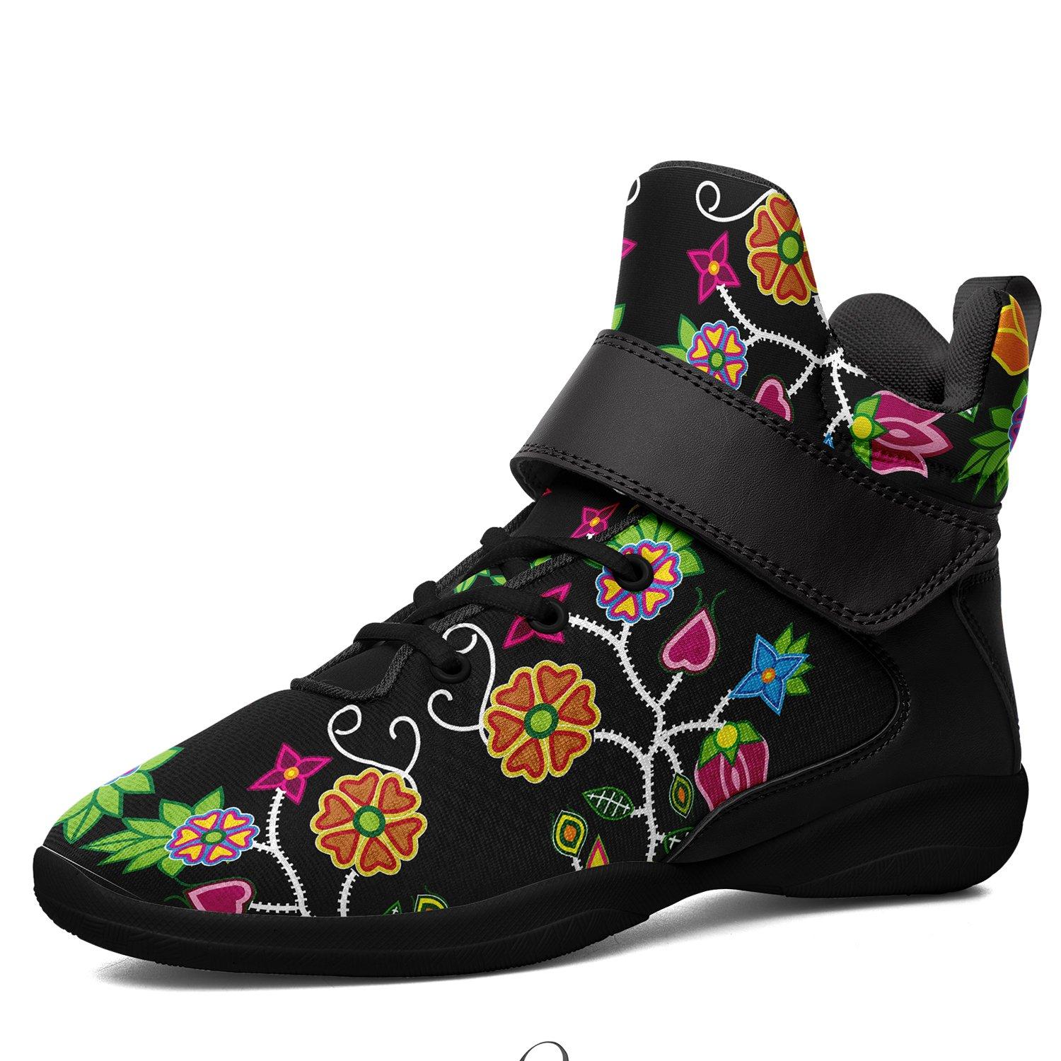 Floral Beadwork Ipottaa Basketball / Sport High Top Shoes 49 Dzine 