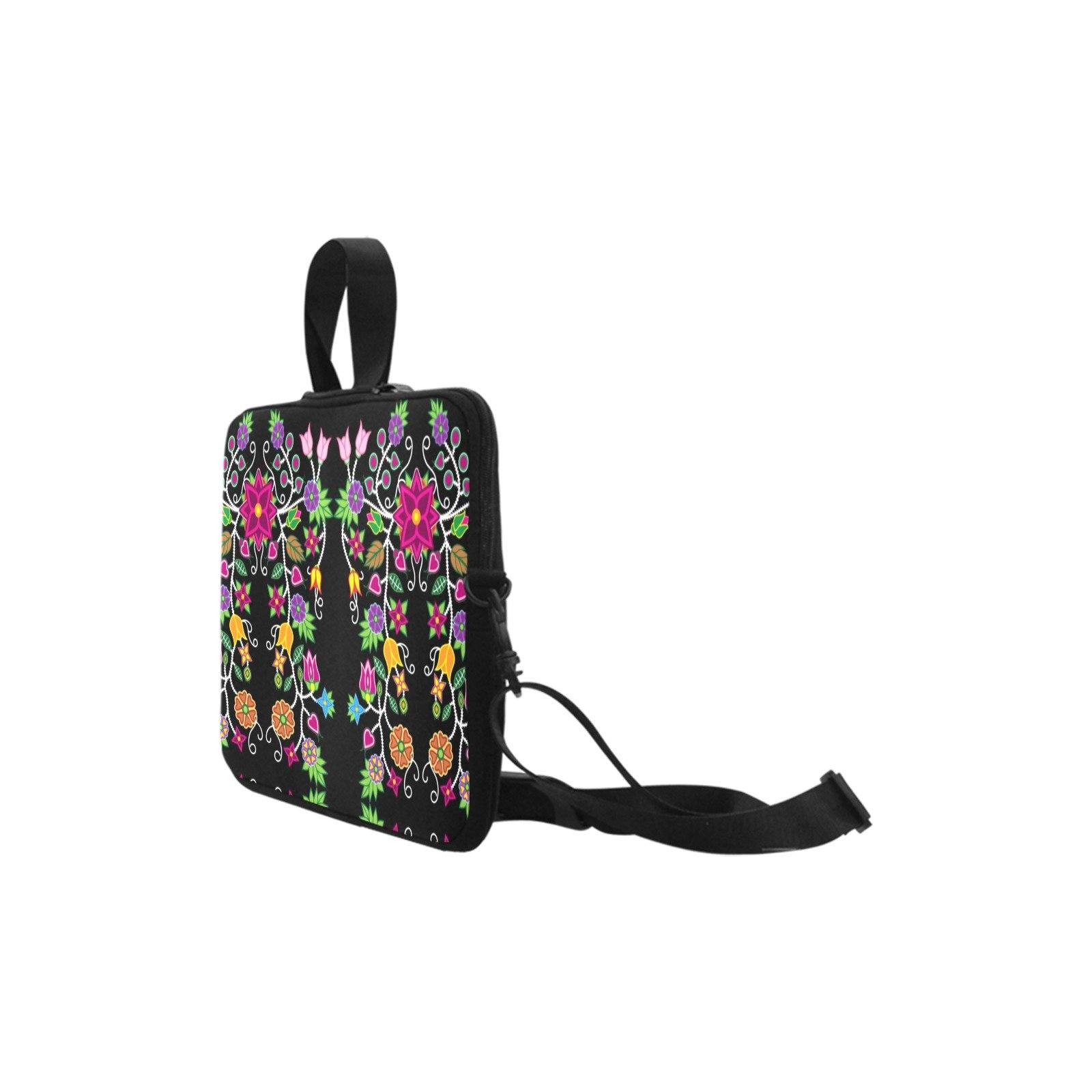 Floral Beadwork Laptop Handbags 14" bag e-joyer 