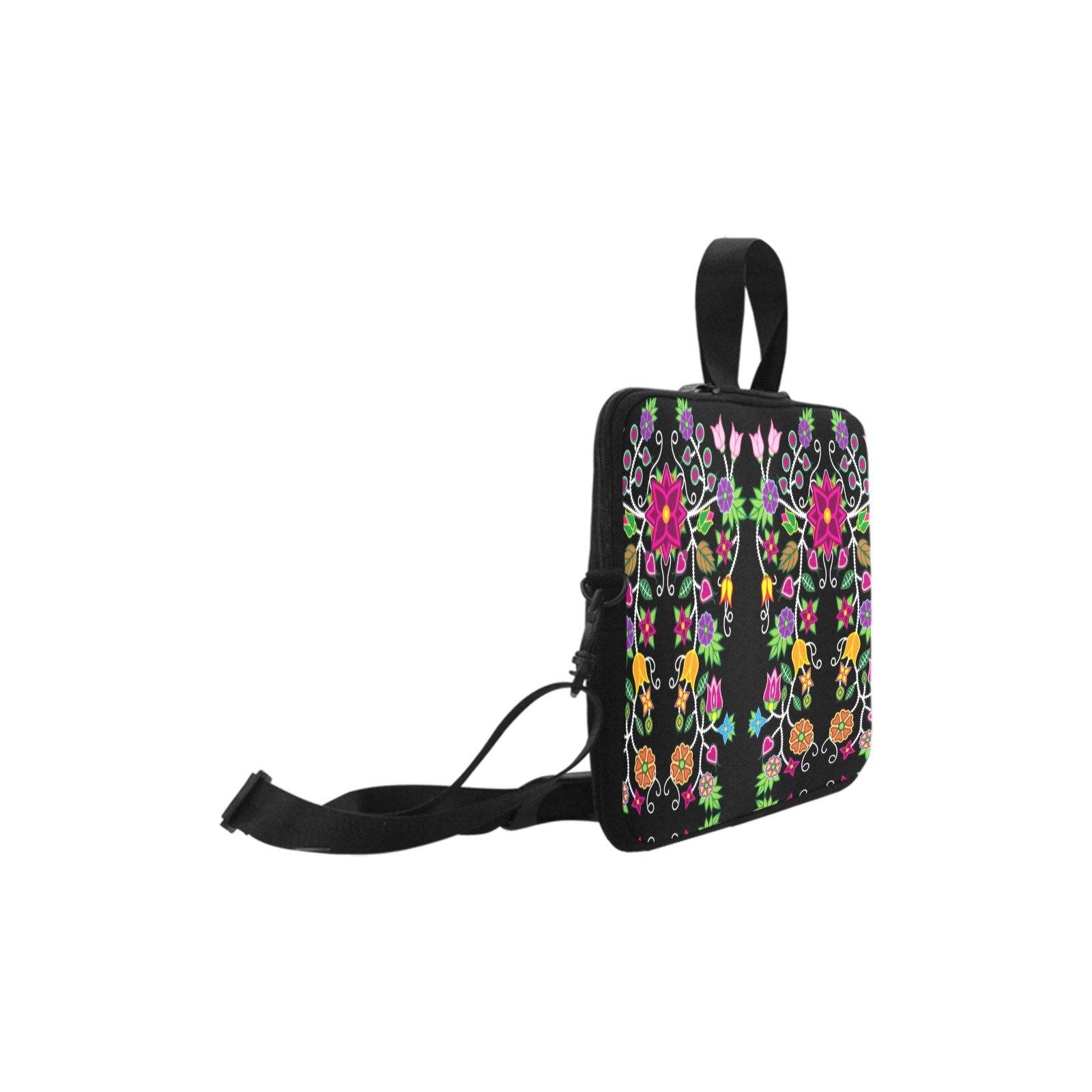 Floral Beadwork Laptop Handbags 14" bag e-joyer 