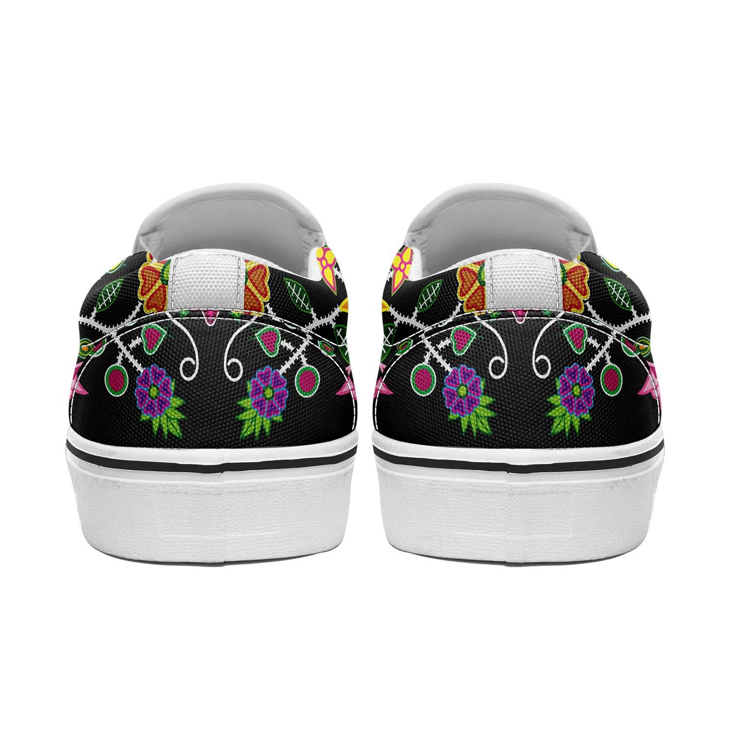 Floral Beadwork Otoyimm Canvas Slip On Shoes 49 Dzine 