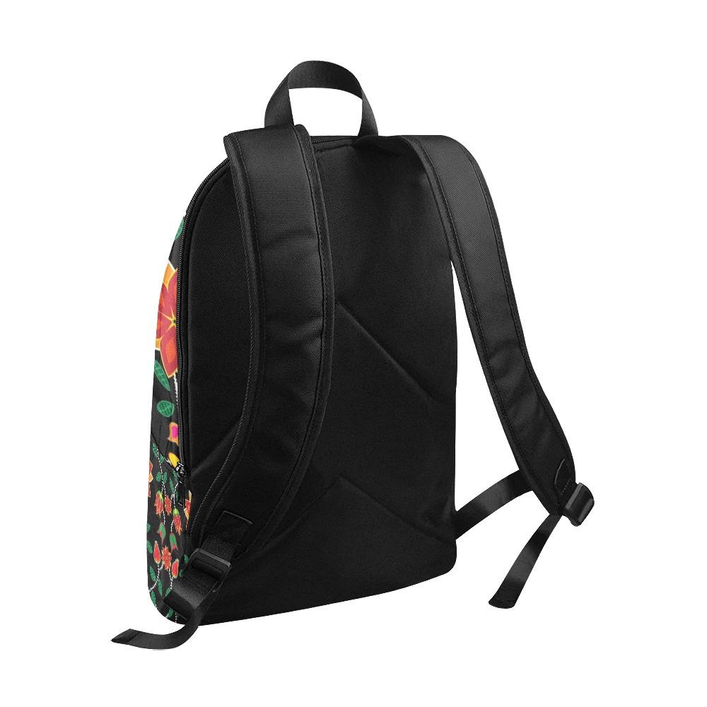 Floral Beadwork Six Bands Fabric Backpack for Adult (Model 1659) bag e-joyer 