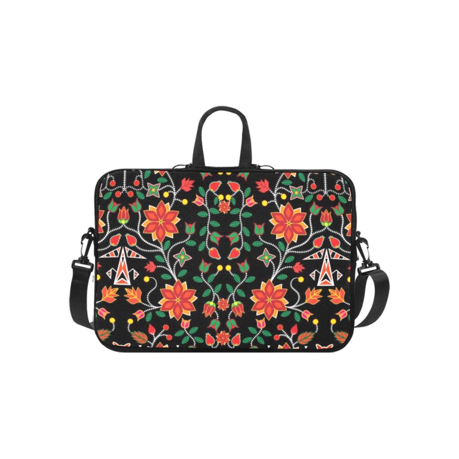 Floral Beadwork Six Bands Laptop Handbags 11" bag e-joyer 