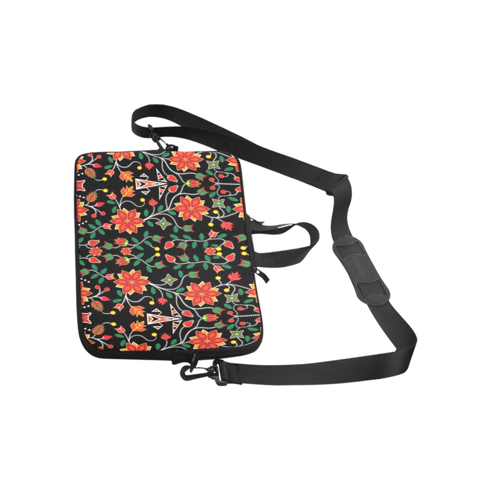 Floral Beadwork Six Bands Laptop Handbags 13" Laptop Handbags 13" e-joyer 