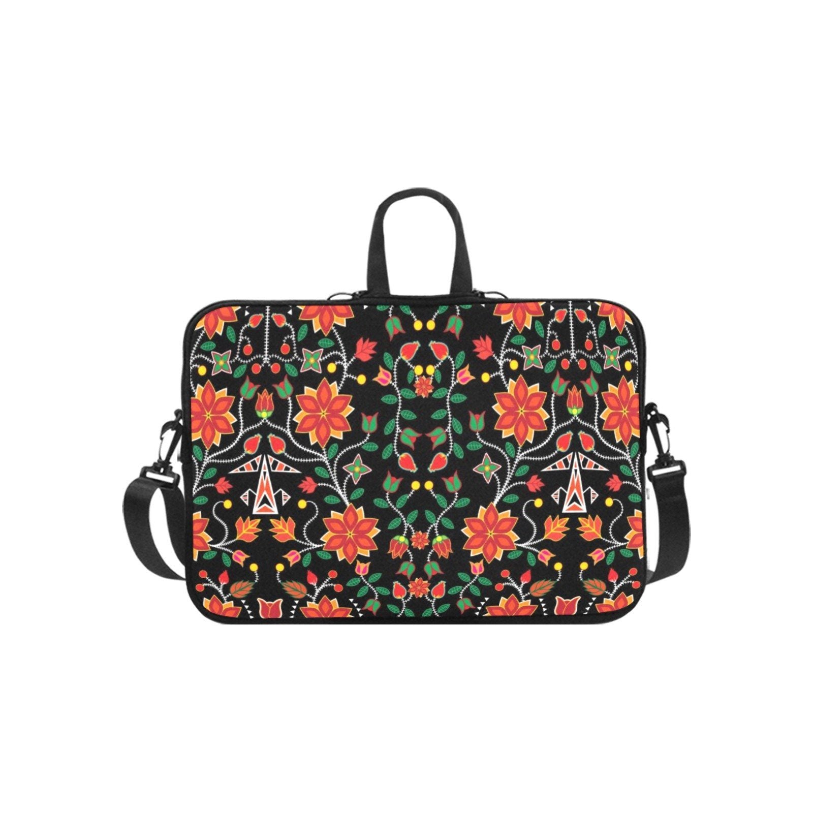 Floral Beadwork Six Bands Laptop Handbags 15" Laptop Handbags 15" e-joyer 