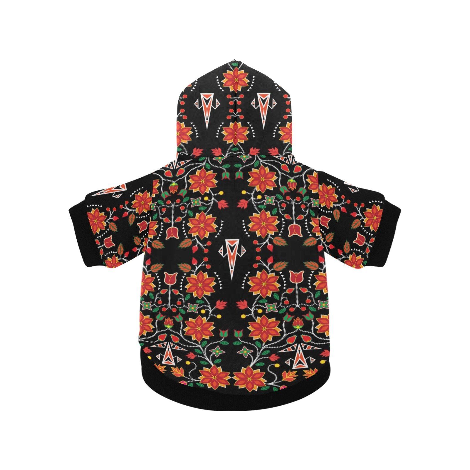 Floral Beadwork Six Bands Pet Dog Hoodie Pet Dog Hoodie e-joyer 