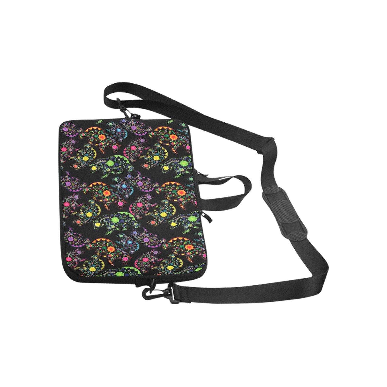 Floral Bear Laptop Handbags 13" Laptop Handbags 13" e-joyer 
