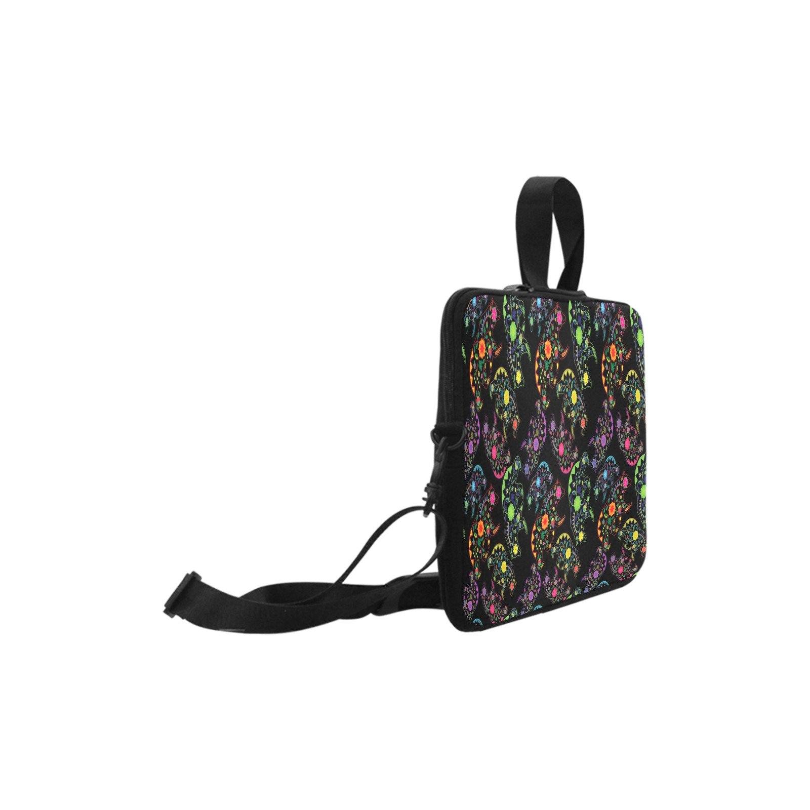 Floral Bear Laptop Handbags 14" bag e-joyer 
