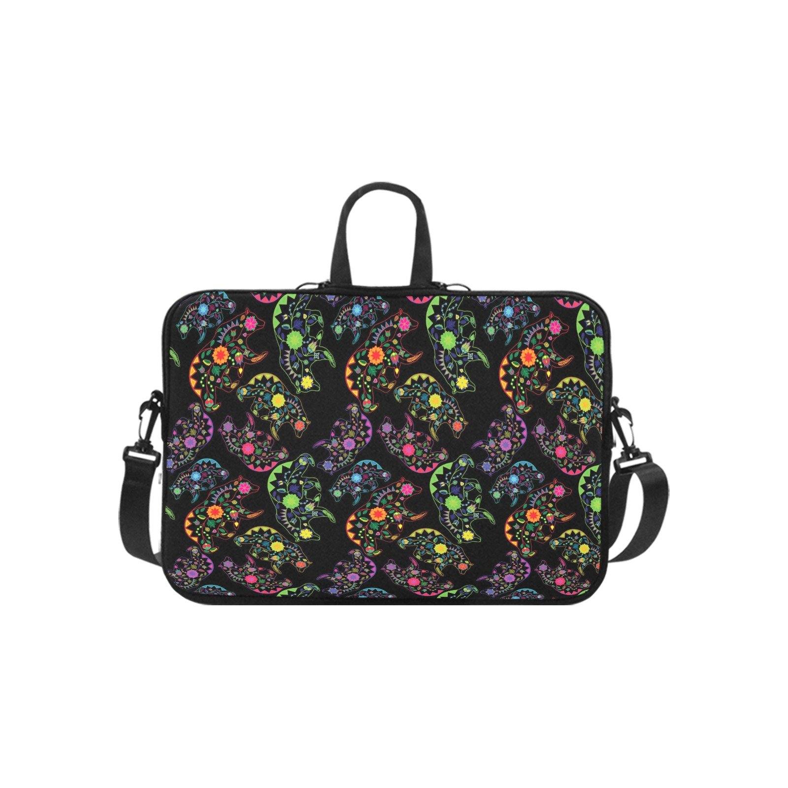 Floral Bear Laptop Handbags 17" bag e-joyer 