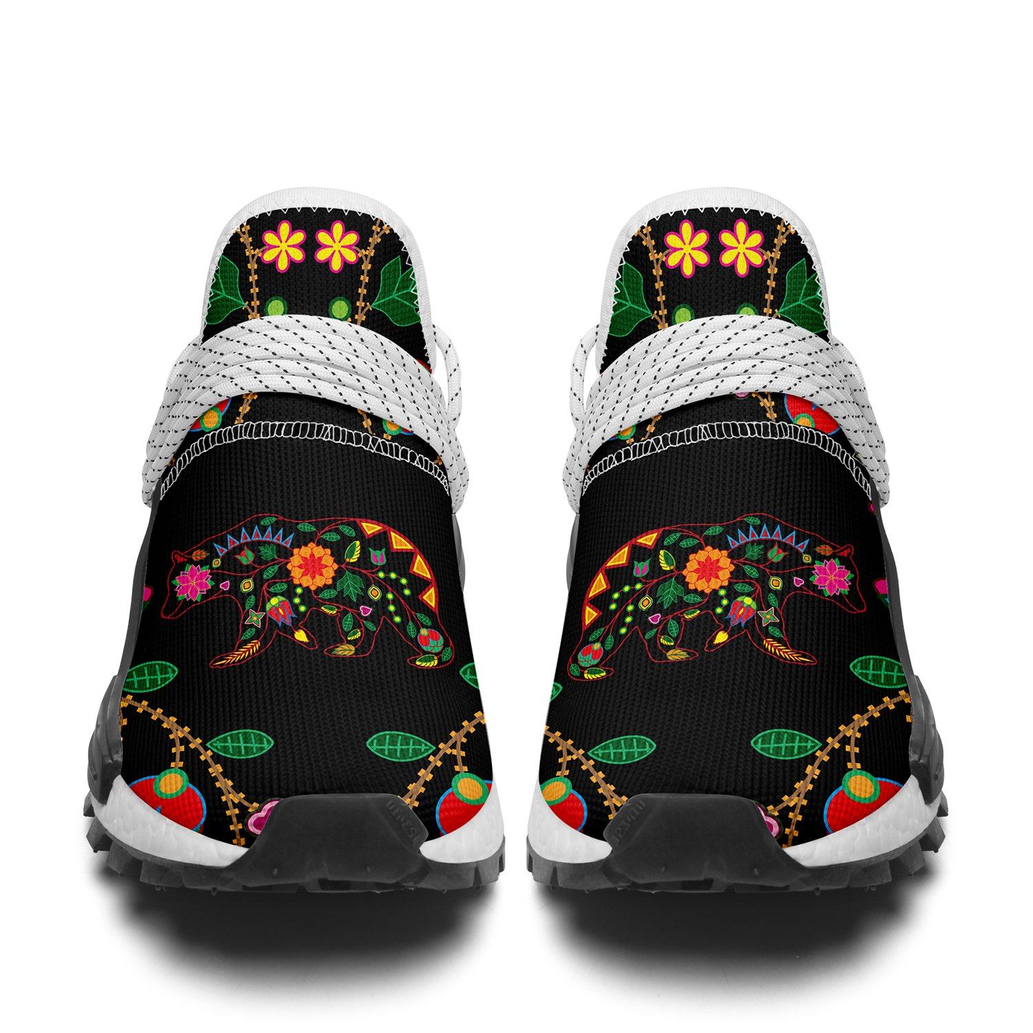 Floral Bear Okaki Sneakers Shoes 49 Dzine 