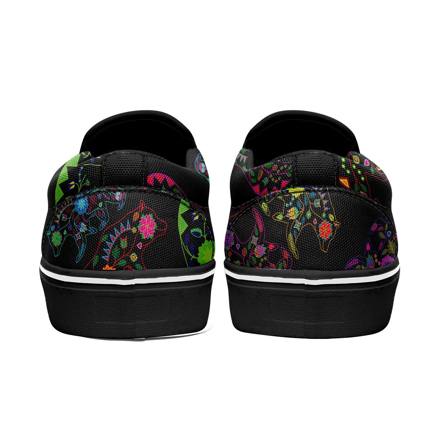 Floral Bear Otoyimm Canvas Slip On Shoes otoyimm Herman 