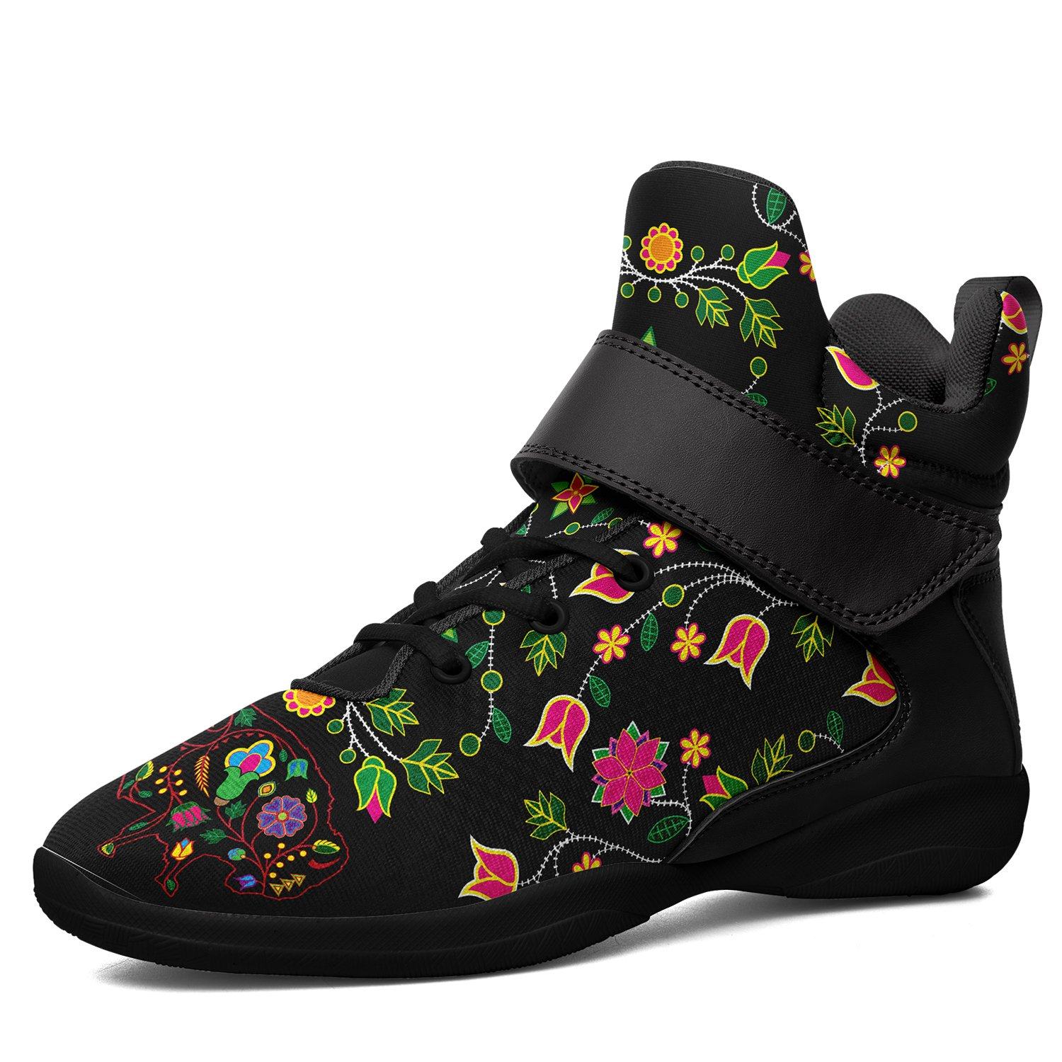 Floral Buffalo Ipottaa Basketball / Sport High Top Shoes ipottaa Herman US Women 9.5/ EUR 41 Black Sole with Black Strap 