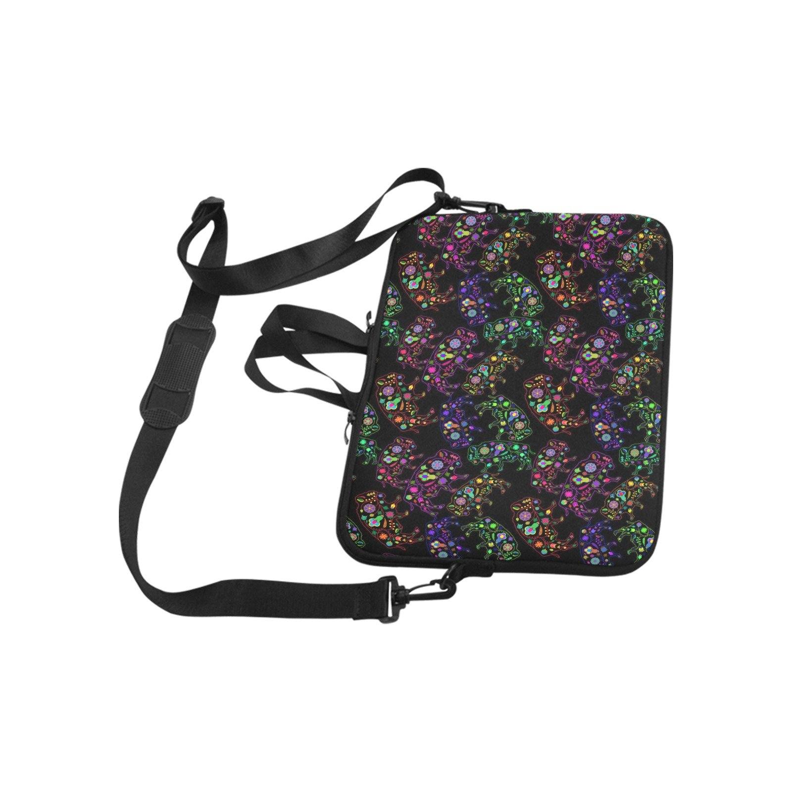 Floral Buffalo Laptop Handbags 11" bag e-joyer 
