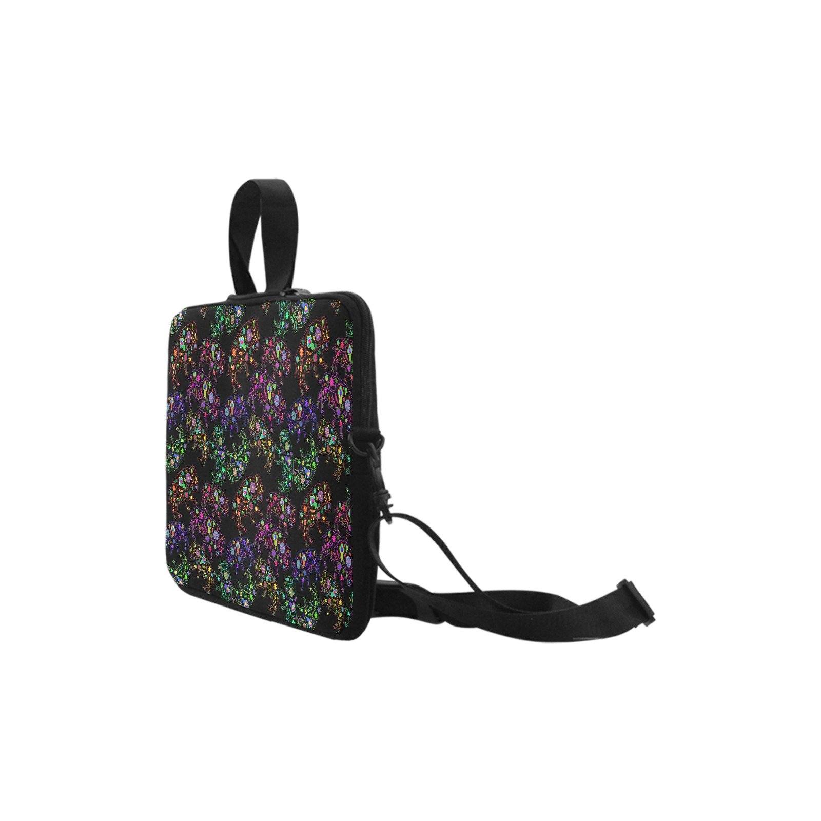 Floral Buffalo Laptop Handbags 17" bag e-joyer 