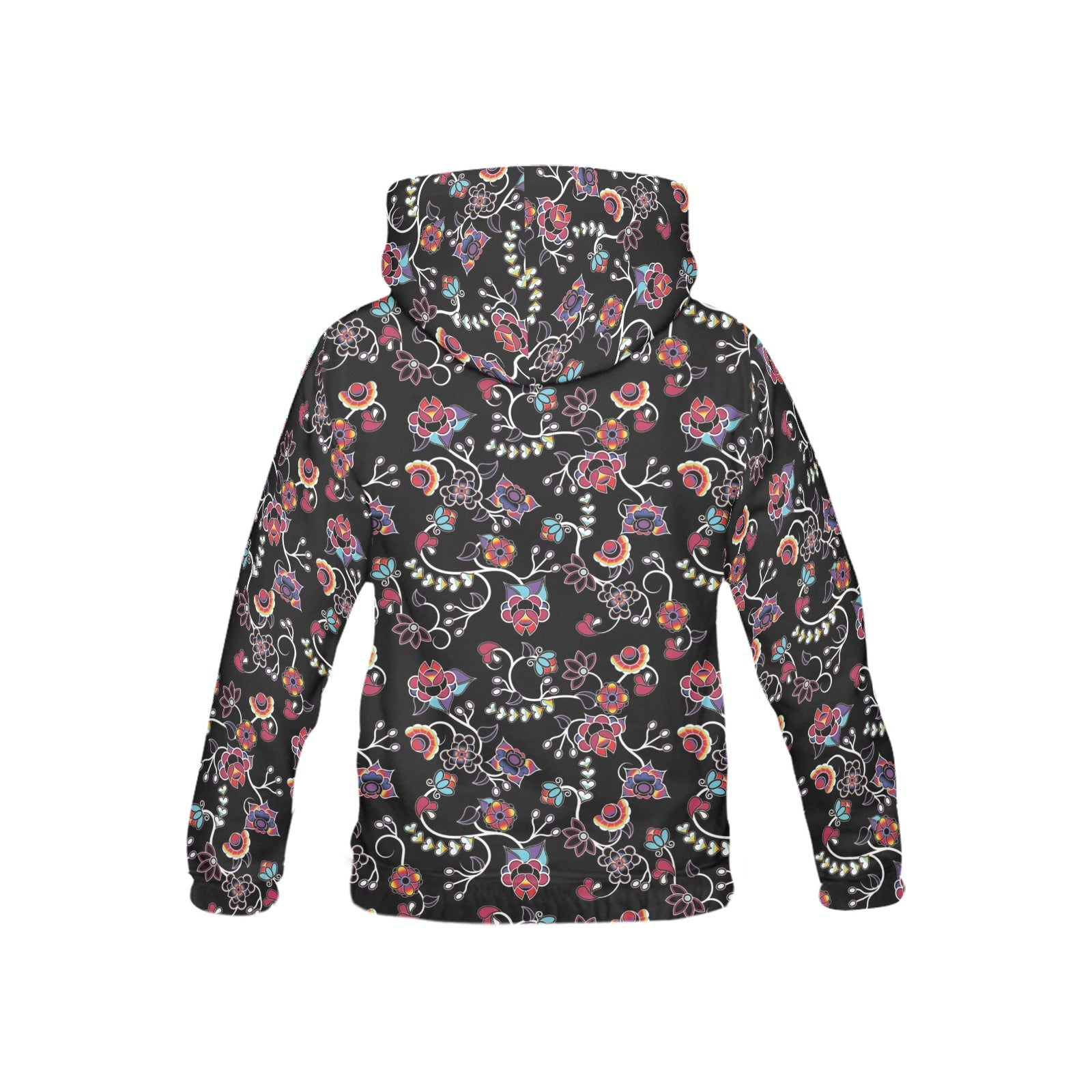 Floral Danseur All Over Print Hoodie for Kid (USA Size) (Model H13) All Over Print Hoodie for Kid (H13) e-joyer 