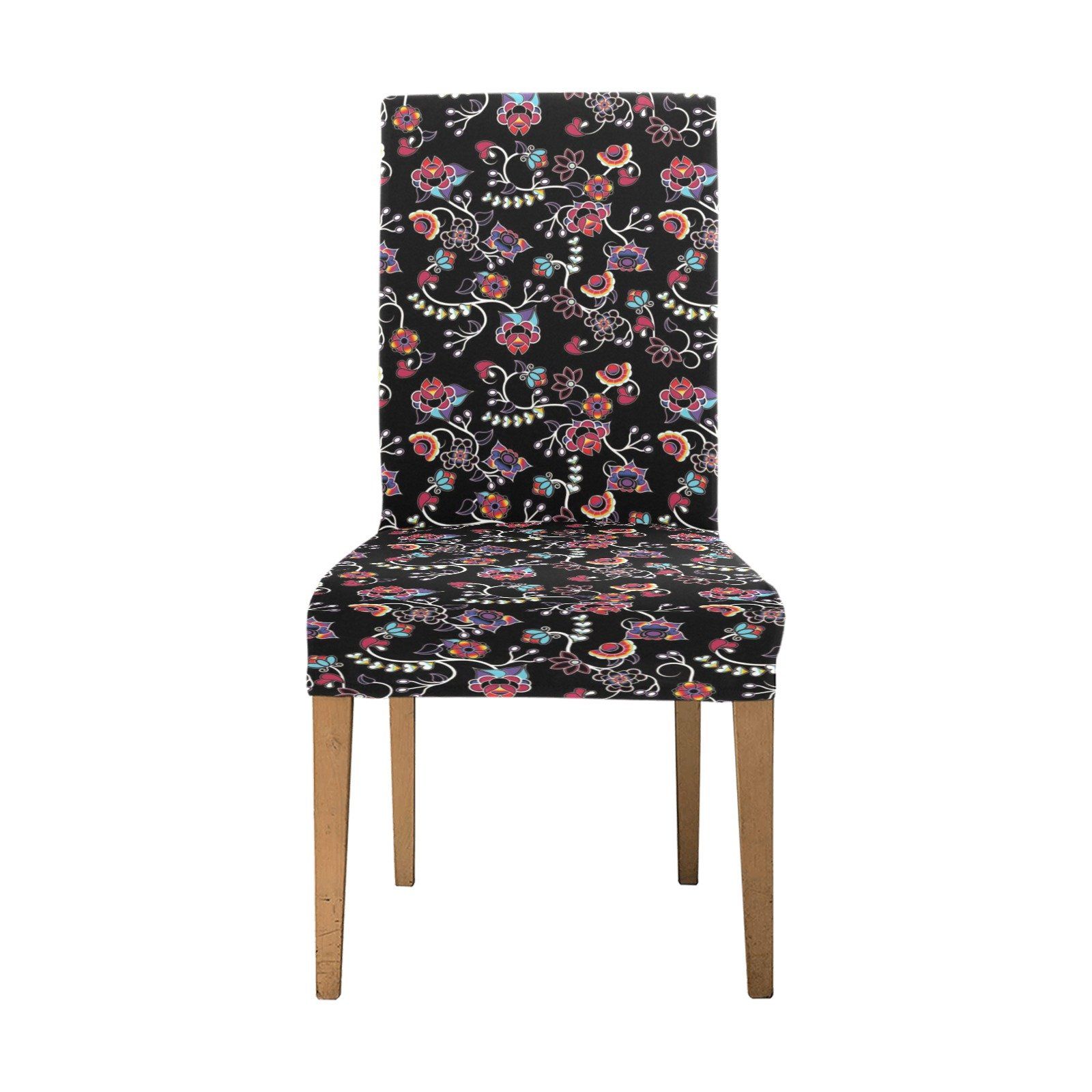 Floral Danseur Chair Cover (Pack of 6) Chair Cover (Pack of 6) e-joyer 