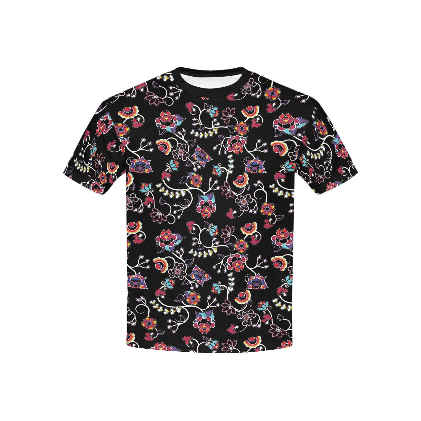 Floral Danseur Kids' All Over Print T-shirt (USA Size) (Model T40) All Over Print T-shirt for Kid (T40) e-joyer 