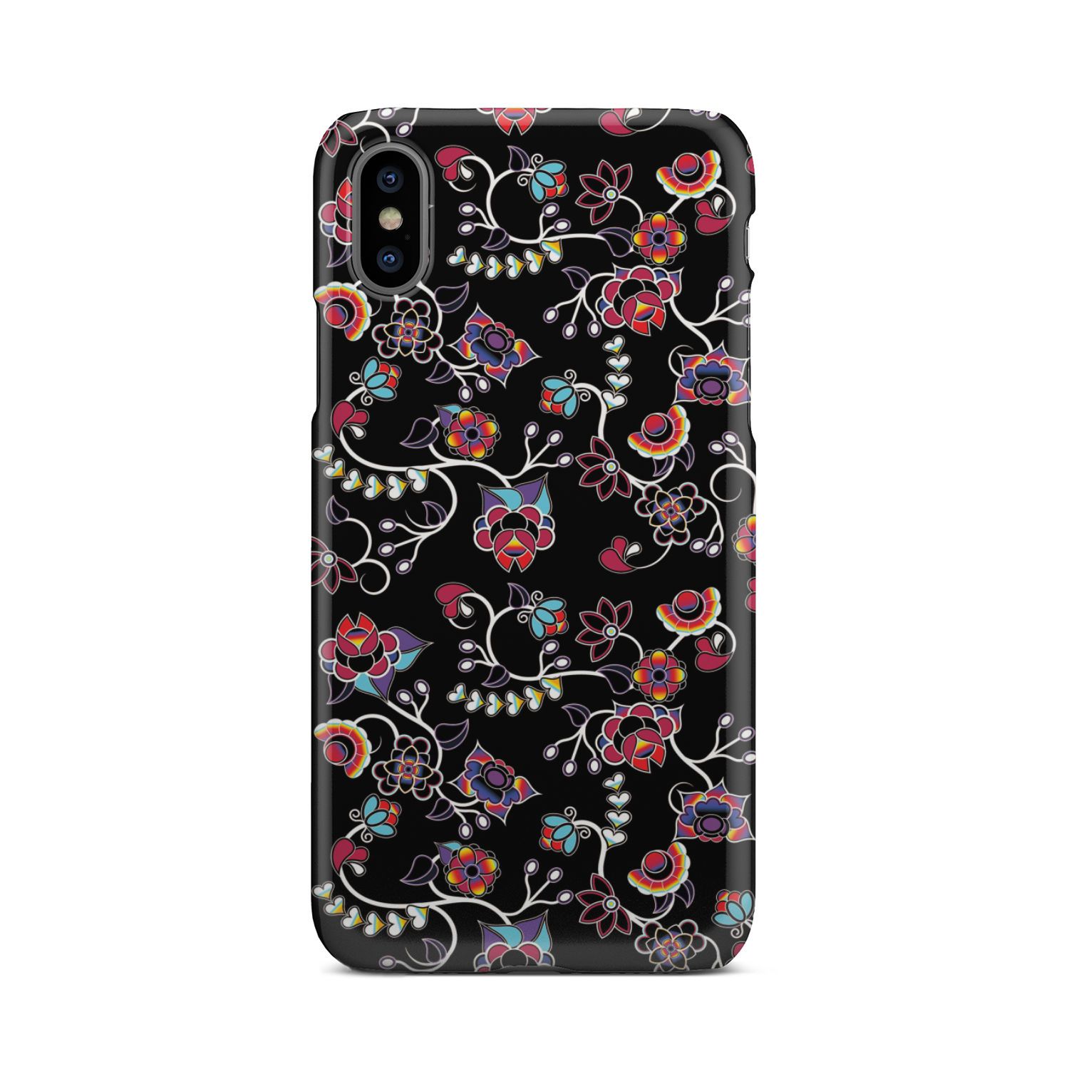 Floral Danseur Phone Case Phone Case wc-fulfillment iPhone Xs 