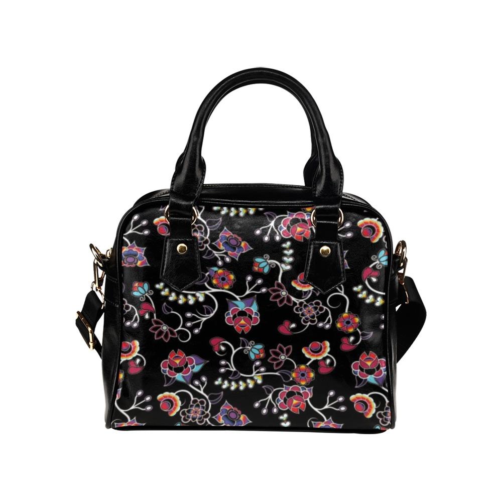 Floral Danseur Shoulder Handbag (Model 1634) Shoulder Handbags (1634) e-joyer 