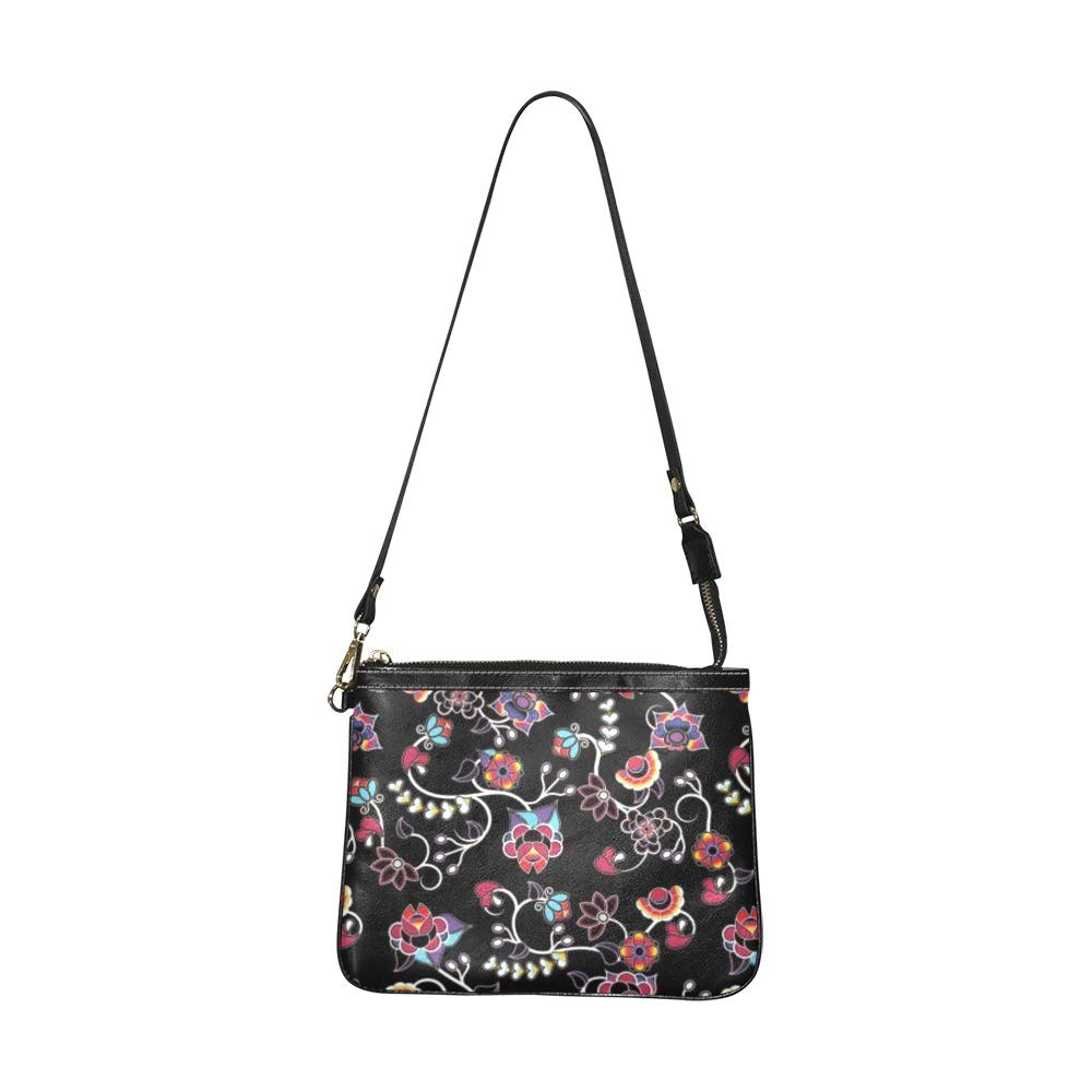 Floral Danseur Small Shoulder Bag (Model 1710) Small Shoulder Bag (1710) e-joyer 