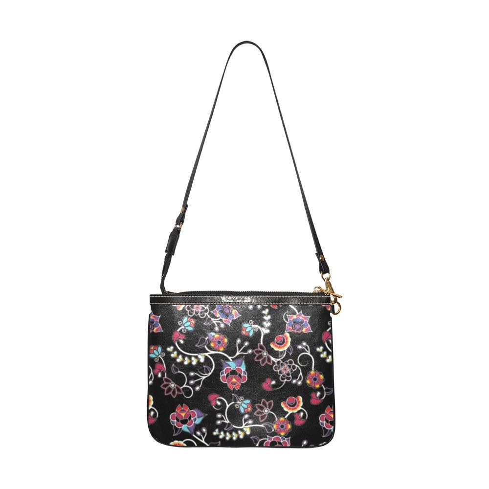 Floral Danseur Small Shoulder Bag (Model 1710) Small Shoulder Bag (1710) e-joyer 