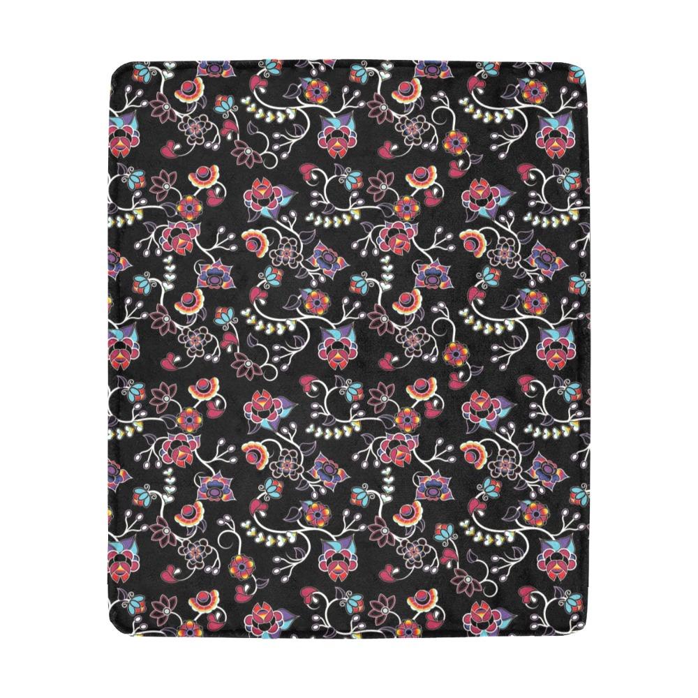 Floral Danseur Ultra-Soft Micro Fleece Blanket 50"x60" Ultra-Soft Blanket 50''x60'' e-joyer 