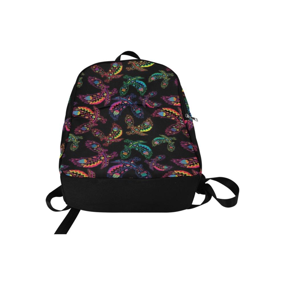 Floral Eagle Fabric Backpack for Adult (Model 1659) Casual Backpack for Adult (1659) e-joyer 
